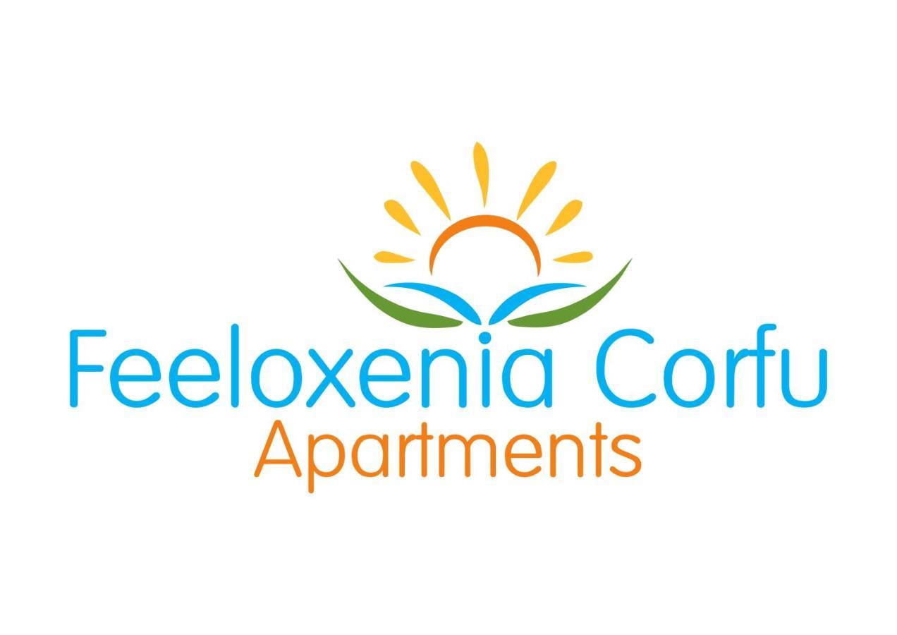 Feeloxenia Corfu Apartments Aharávi Kültér fotó